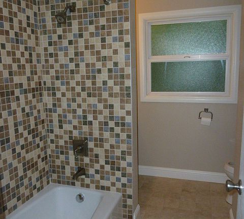 Renovated bath, new fixtures