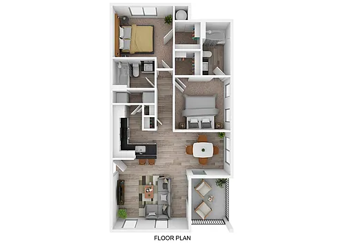Floor plan The Tisbury Renovated