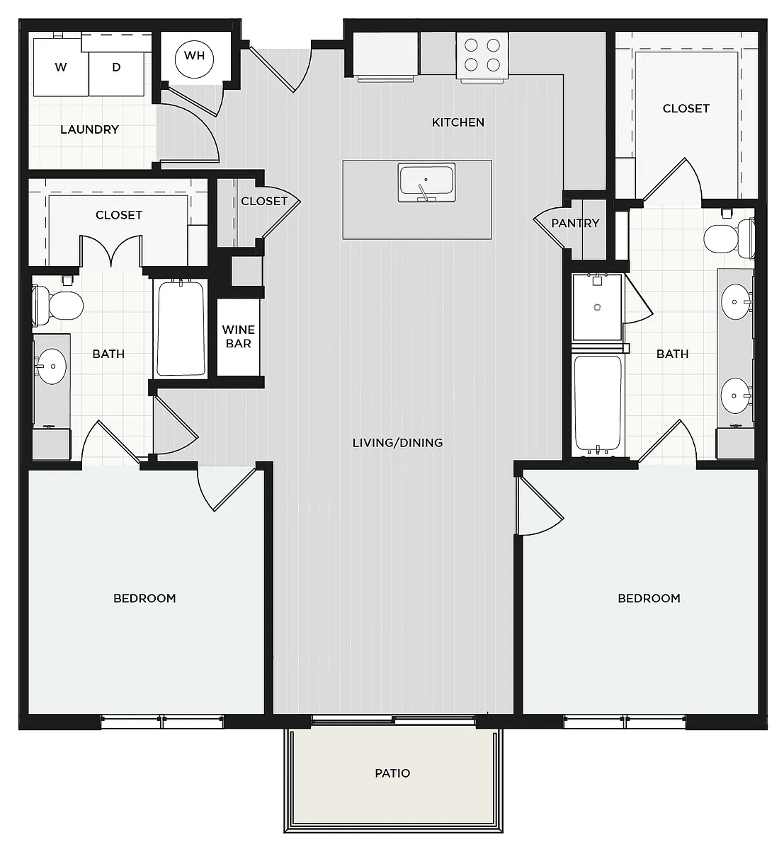 Floor plan B1