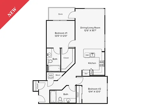 Floor plan B6-II