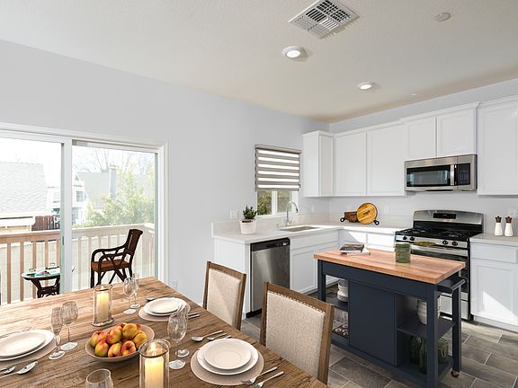 Cozy dining area