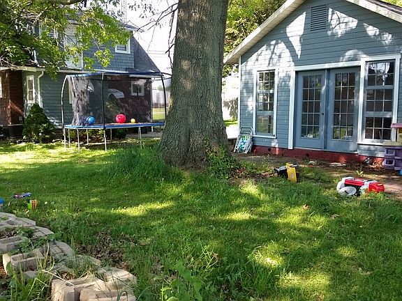 Looking from the back (SW) corner of the property.