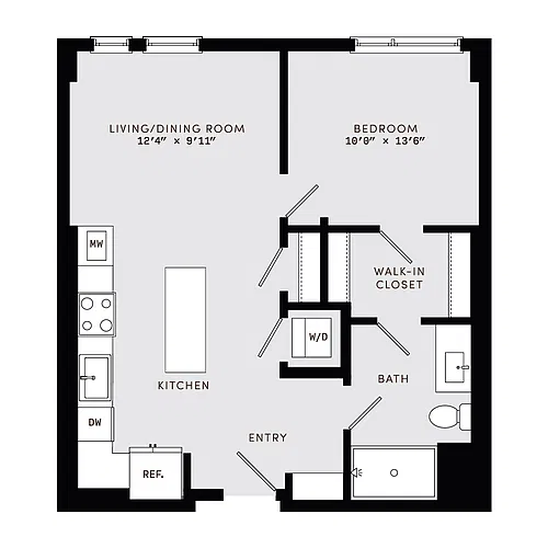 Floor plan A12B