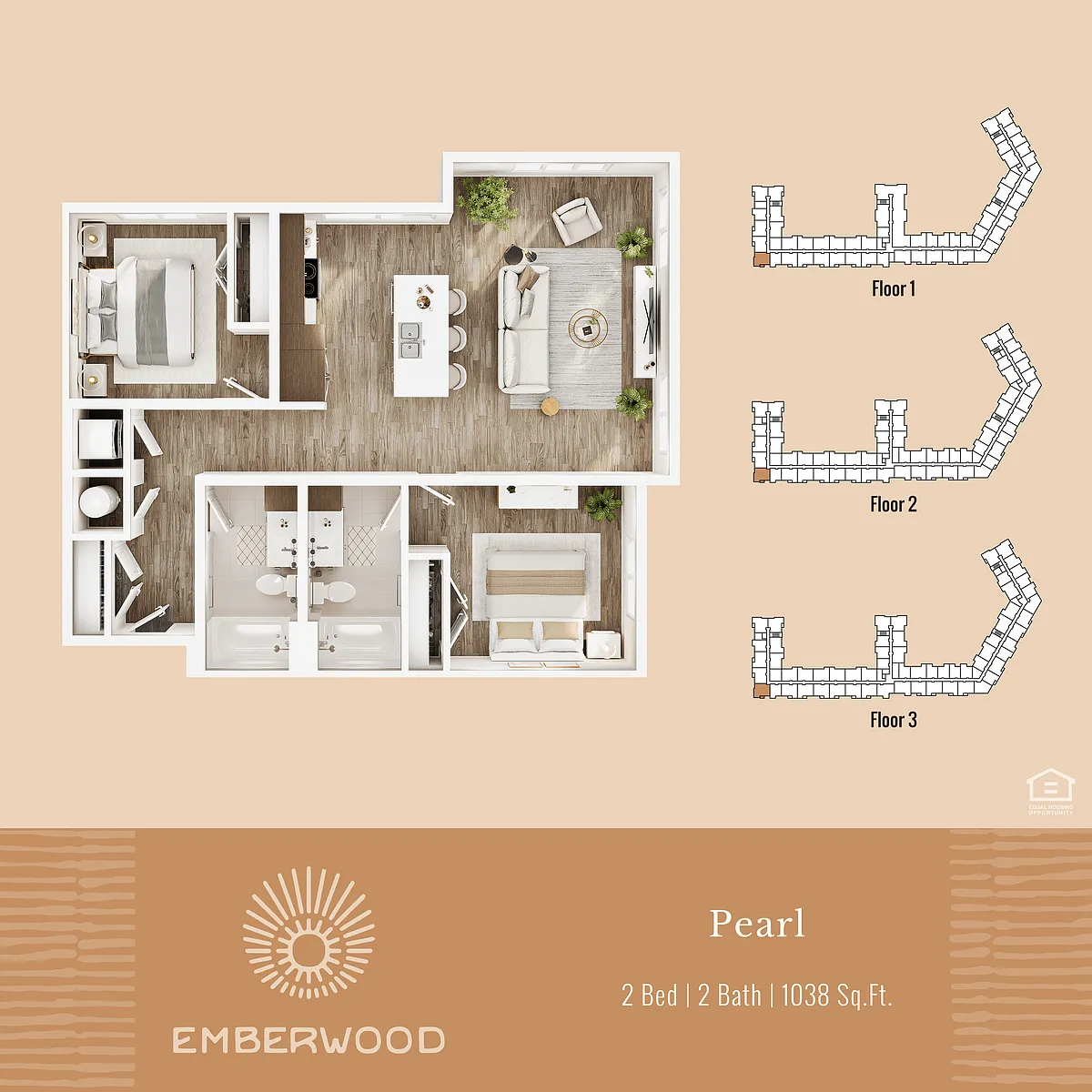 Floor plan Pearl