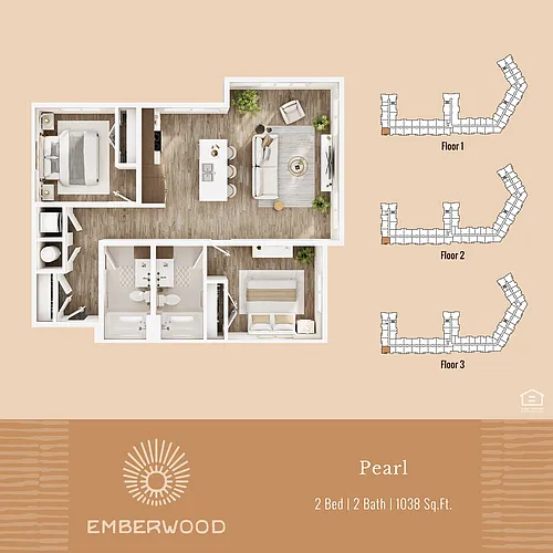 Floor plan Pearl