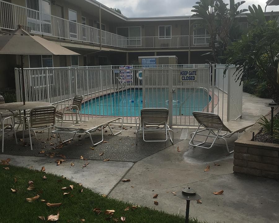 Pool and courtyard area