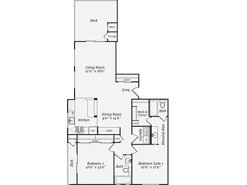 Floor plan B4G
