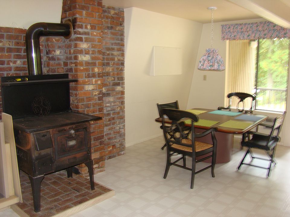 Woodstove in Dining/Kitchen