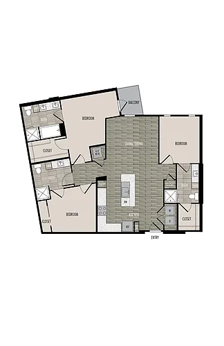Floor plan C1a