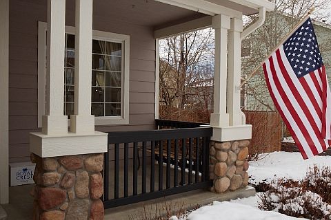 Exterior Front Porch Detail