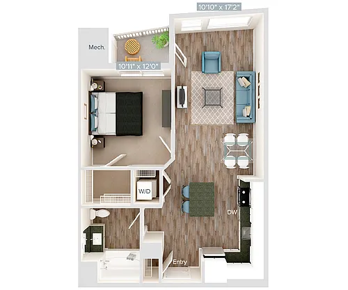 Floor plan Furnished-f-AM10_689SF2153