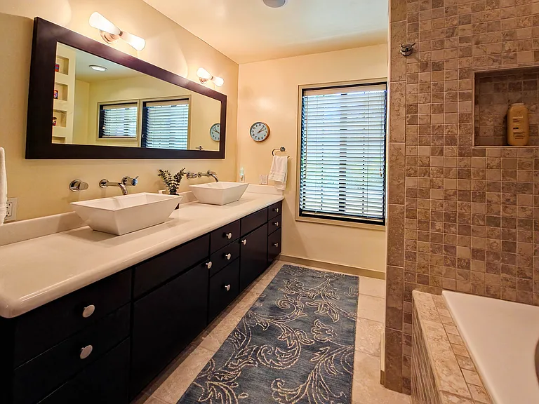 Primary bathroom.
