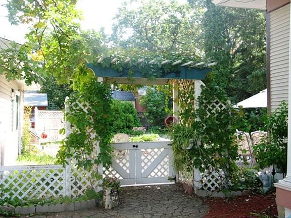 Arbor and Gate to Patio