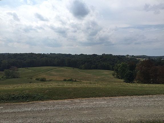 The view from the front yard