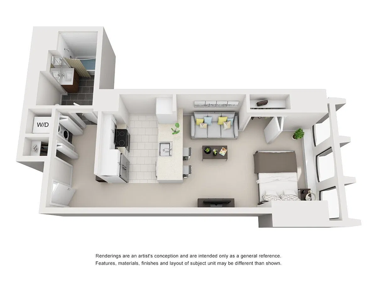 Floor plan Studio