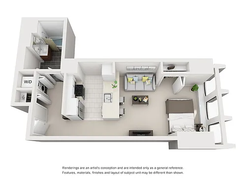 Floor plan Studio