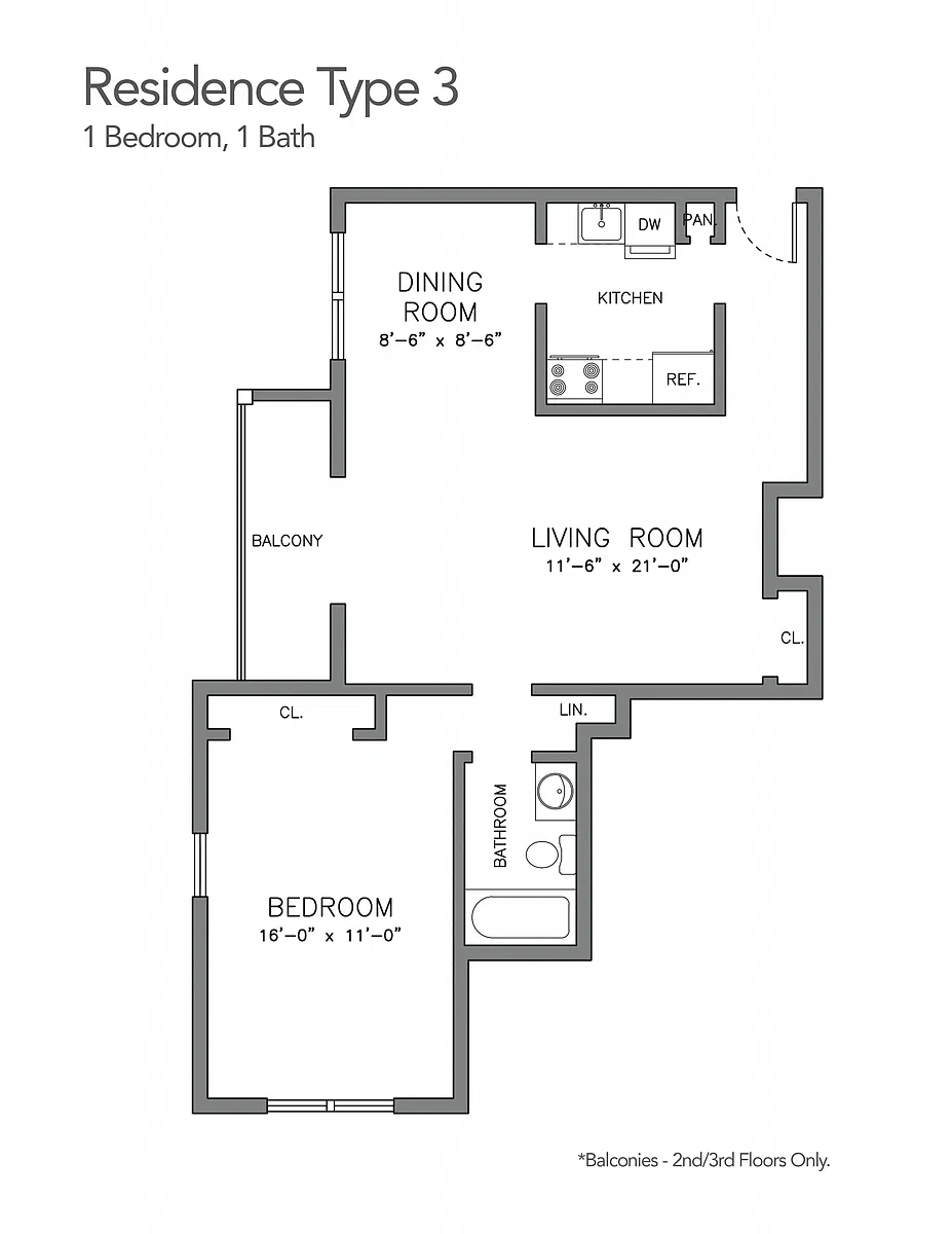 Floor plan Sutton Hill Type 3