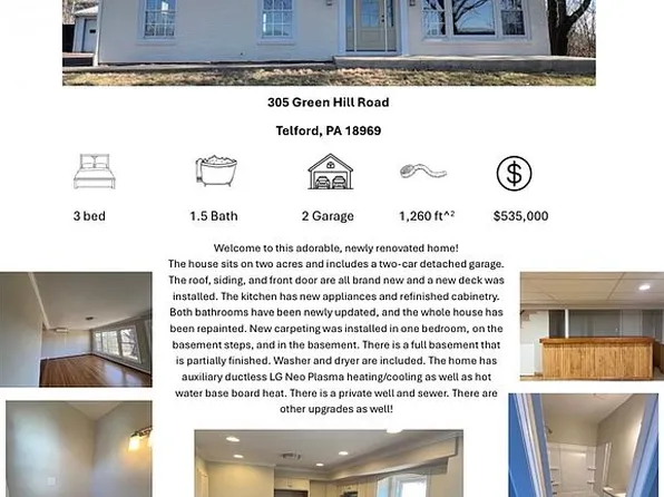 305 Green Hill Rd, Telford, PA 18969