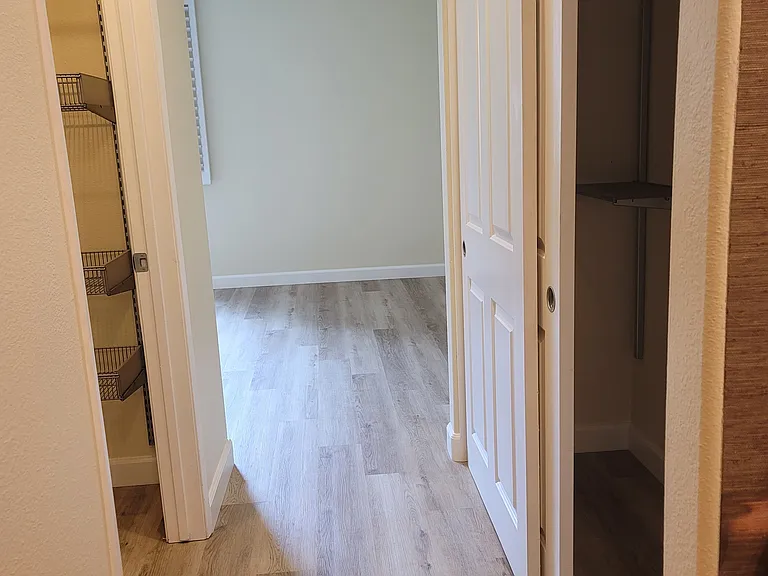 Walk in closet and additional closet in Primary suite