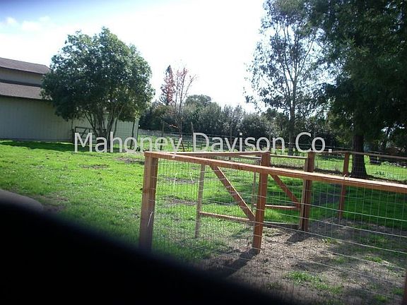 dog run or veggie garden area