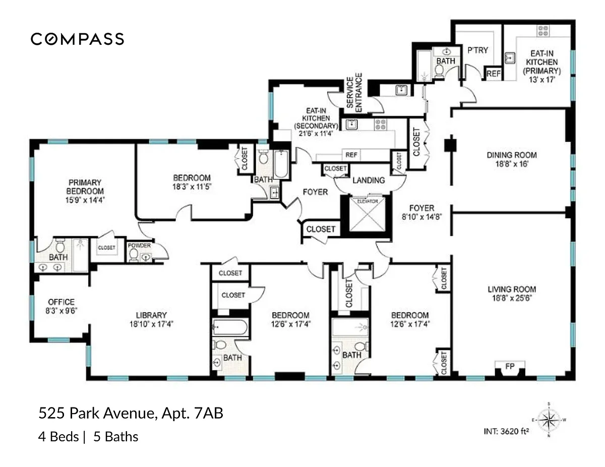 Building Photo - 525 Park Ave #7AB