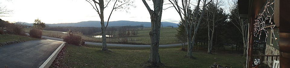 View across the road