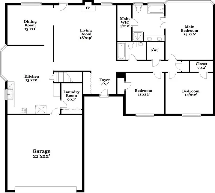 5 bed, 3.0 bath, 1844 sqft, $2,310 — Photo 2