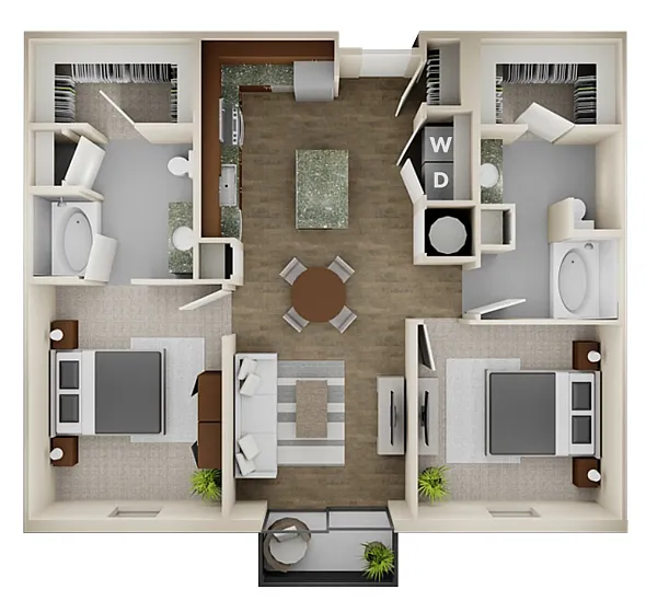 Floor plan B1
