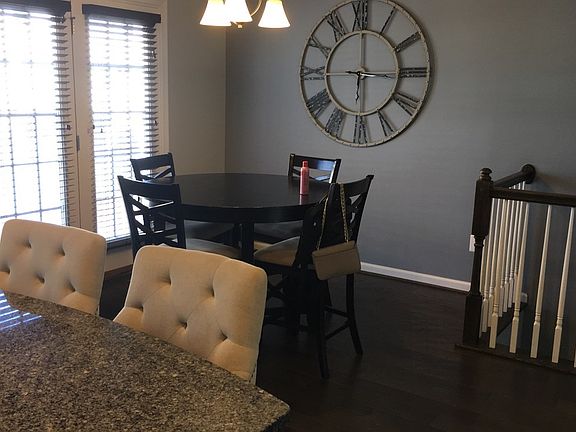 Recent breakfast nook view