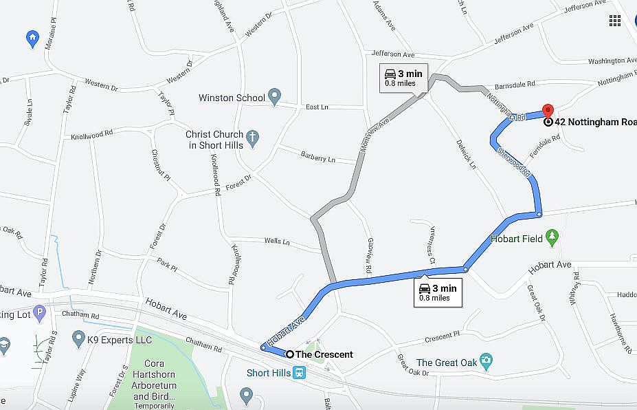 Parking Map/Info - Explore Millburn-Short Hills