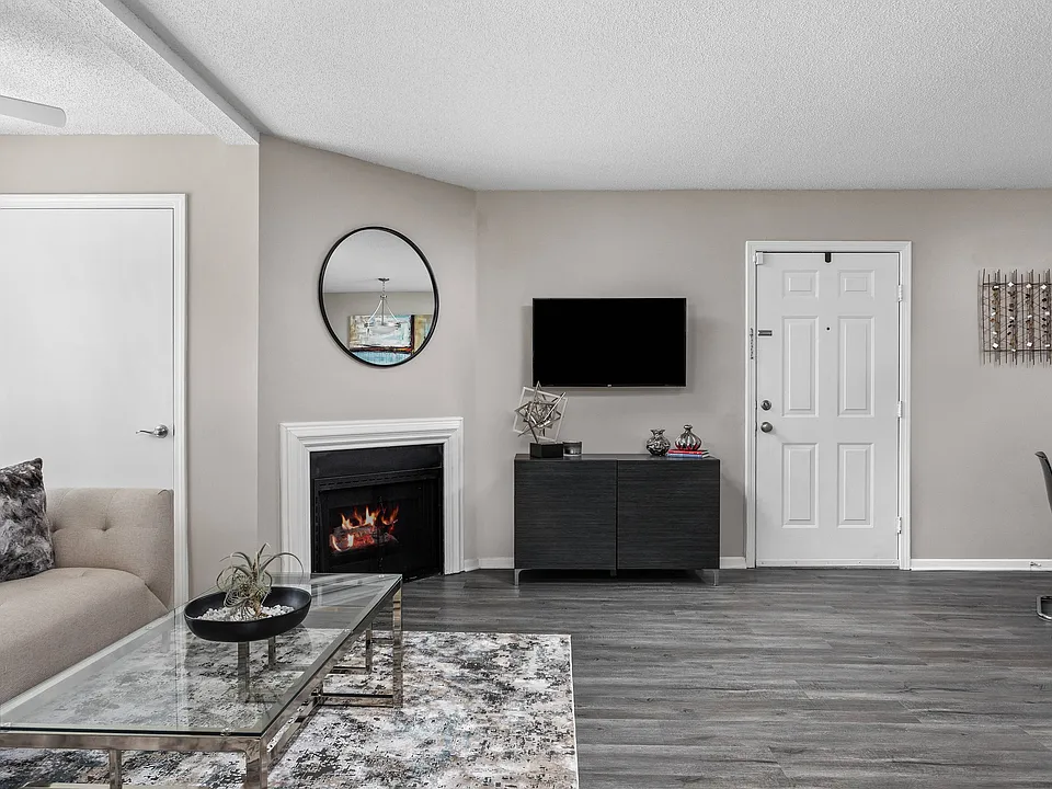 Living Room with Fireplace