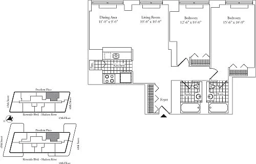 Building Photo - 180 Riverside Blvd #19E