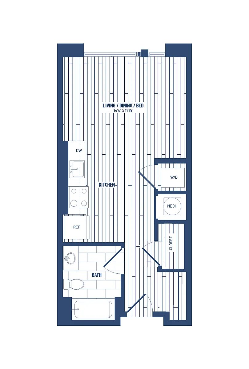 Floor plan Studio-HS3