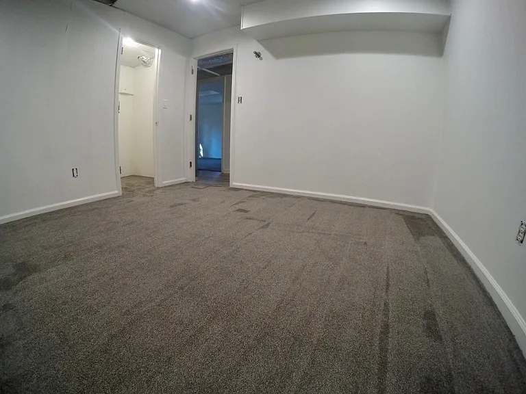 Basement additional living space with walk in closet (possible 5th bedroom!)