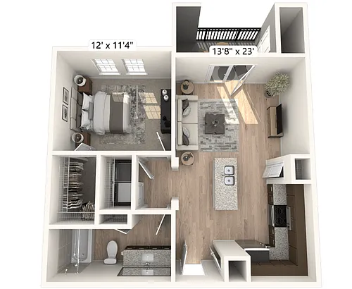 Floor plan A1