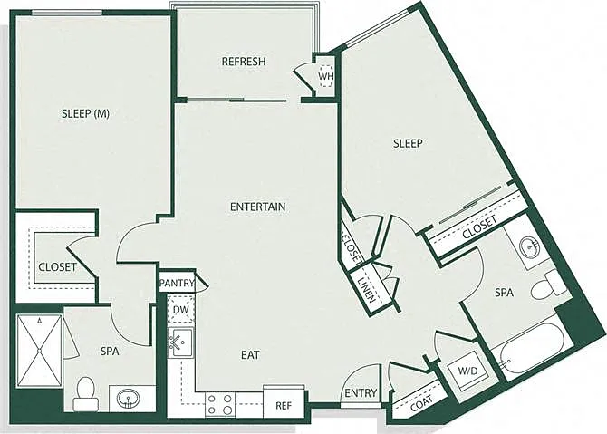 Floor plan 2B2