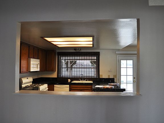 Kitchen from living room