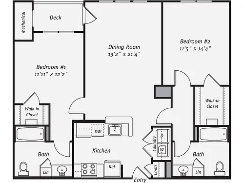 Floor plan B2