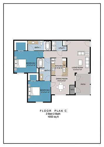 Floor plan C