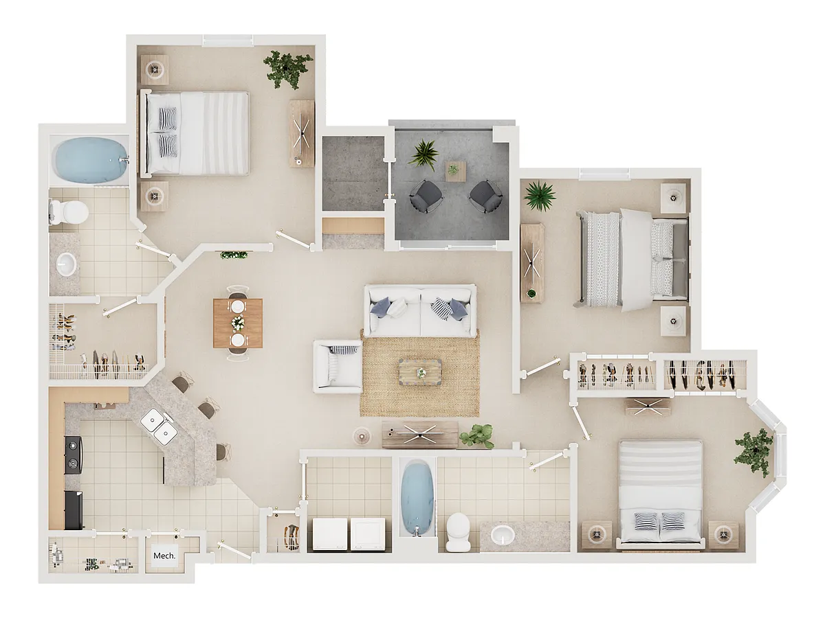Floor plan Willow Oak