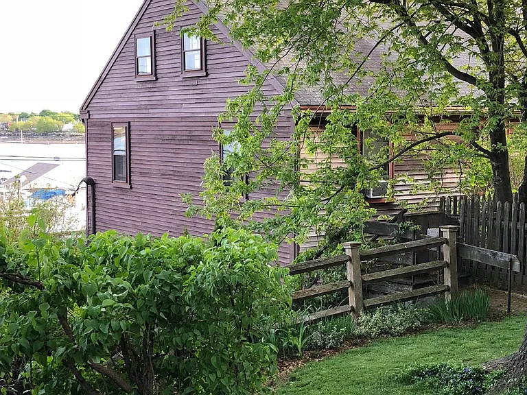 Private yard.