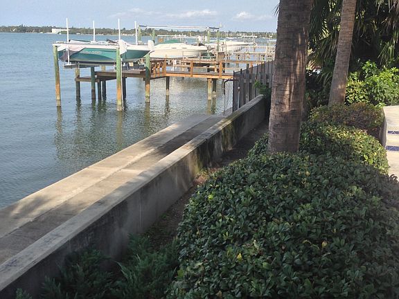 Seawall, sidewalk, retaining