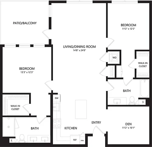Floor plan B7