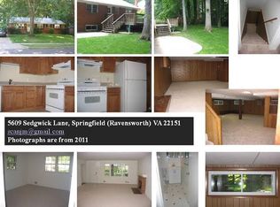 5609 Sedgwick Ln, Springfield, VA 22151