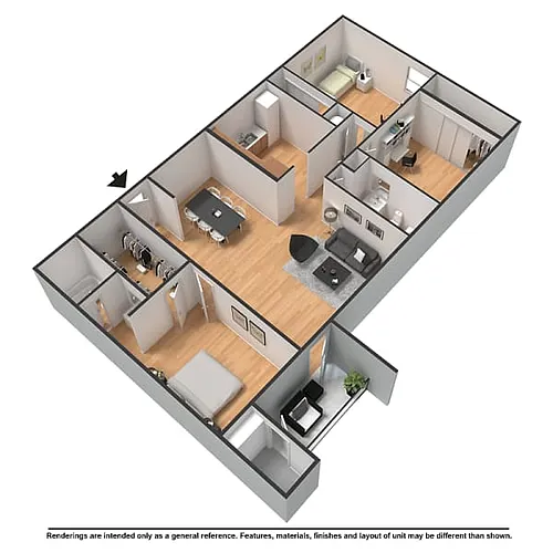 Floor plan C1