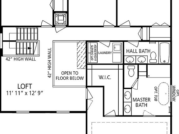 Elevation A - 2nd Floor
