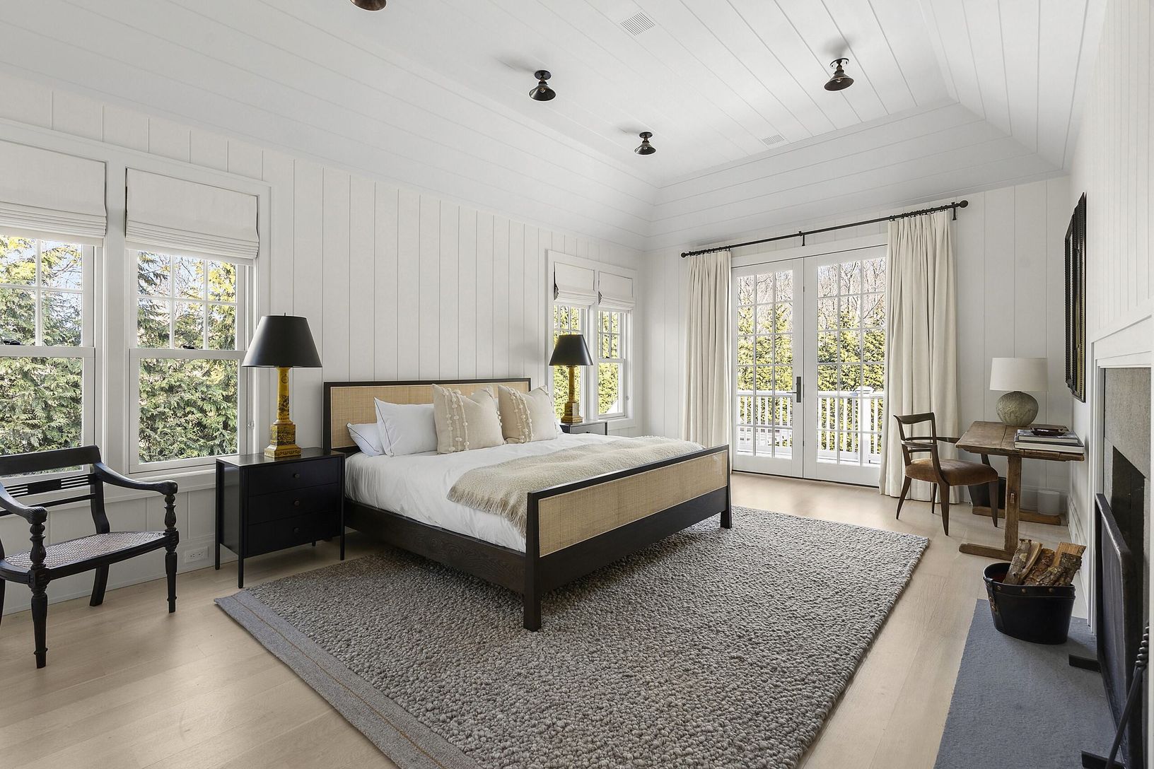  Primary Suite with Fireplace and Balcony