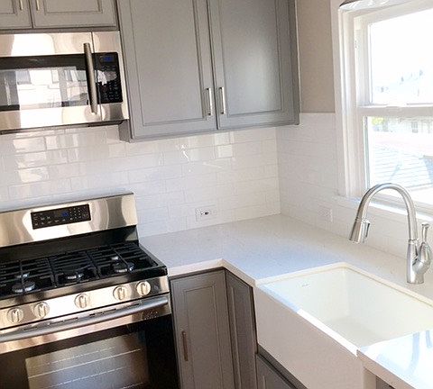 Kitchen with all new appliances
