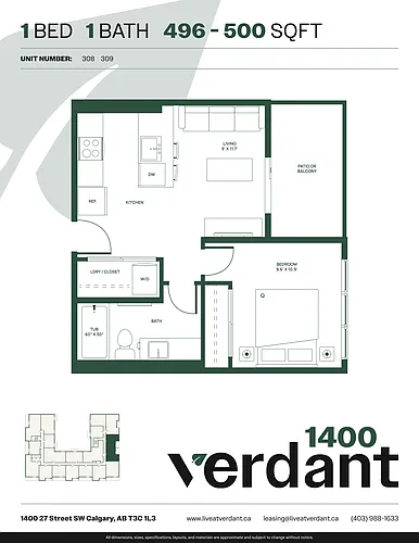 Floor plan 309