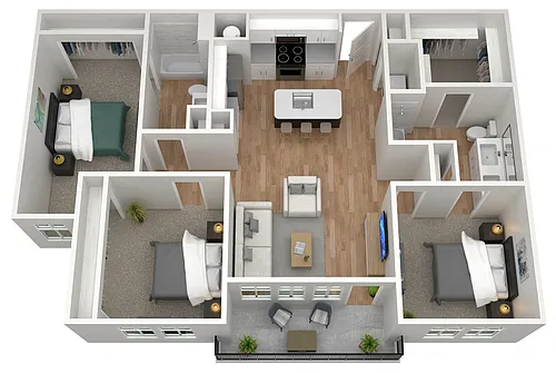 Floor plan C1